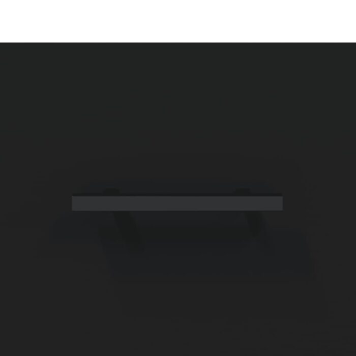 Meuble TV noir 102x36x50 cm bois d'ingénierie – Image 7