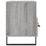 Meuble TV sonoma gris 102x36x50 cm bois d'ingénierie – Image 5