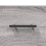 Meuble TV sonoma gris 102x36x50 cm bois d'ingénierie – Image 7