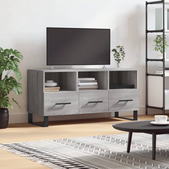 VXL8720845944919_m_en_hd_1.jpg Meuble TV sonoma gris 102x36x50 cm bois d'ingénierie – Image 1