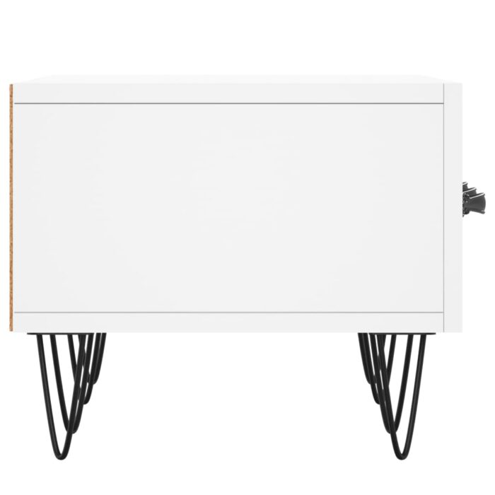 Meuble TV blanc 150x36x30 cm bois d'ingénierie – Image 5