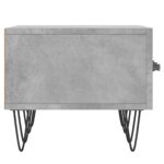 Meuble TV gris béton 150x36x30 cm bois d'ingénierie – Image 5
