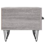 Meuble TV sonoma gris 150x36x30 cm bois d'ingénierie – Image 5