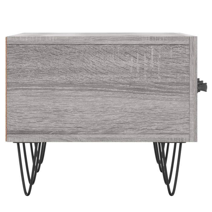 Meuble TV sonoma gris 150x36x30 cm bois d'ingénierie – Image 5