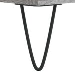 Meuble TV sonoma gris 150x36x30 cm bois d'ingénierie – Image 8
