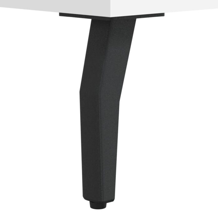 Meuble TV blanc 150x36x30 cm bois d'ingénierie – Image 8