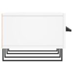 Meuble TV blanc 150x36x30 cm bois d'ingénierie – Image 5