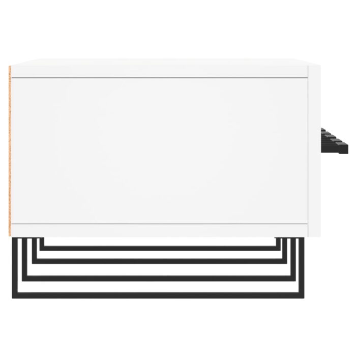 Meuble TV blanc 150x36x30 cm bois d'ingénierie – Image 5