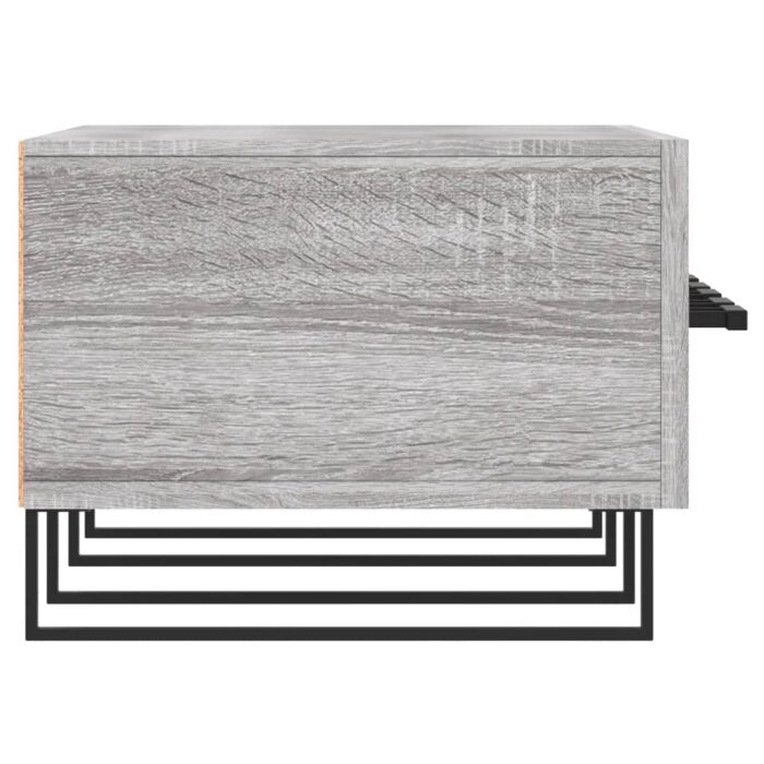 Meuble TV sonoma gris 150x36x30 cm bois d'ingénierie – Image 5