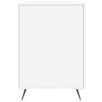 Bureau blanc 140x50x75 cm bois d'ingénierie – Image 5