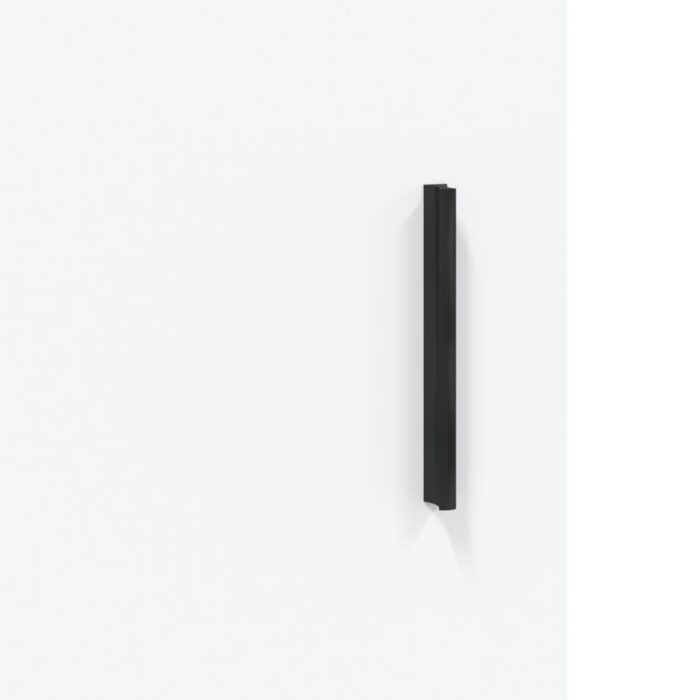 Bureau blanc 140x50x75 cm bois d'ingénierie – Image 7