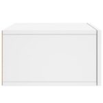 Tables de chevet murales 2 pcs blanc 35x35x20 cm – Image 6