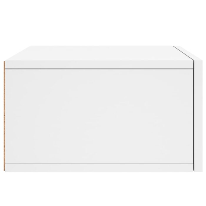 Tables de chevet murales 2 pcs blanc 35x35x20 cm – Image 6