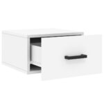 Tables de chevet murales 2 pcs blanc 35x35x20 cm – Image 5