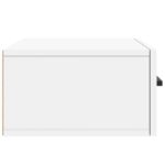 Tables de chevet murales 2 pcs blanc 35x35x20 cm – Image 6