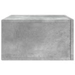 Tables de chevet murales 2 pcs gris béton 35x35x20 cm – Image 6