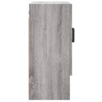 Armoire murale sonoma gris 60x31x70 cm bois d'ingénierie – Image 5