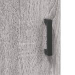 Armoire murale sonoma gris 60x31x70 cm bois d'ingénierie – Image 8