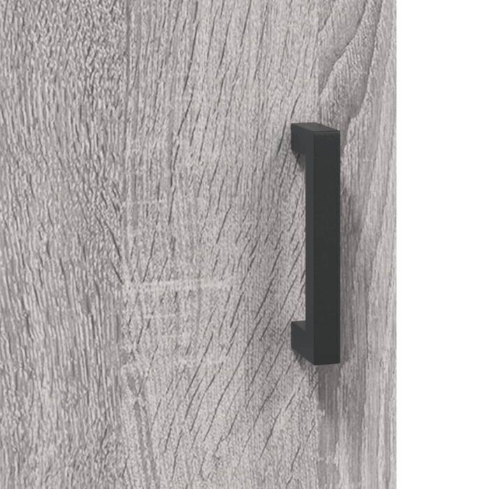 Armoire murale sonoma gris 60x31x70 cm bois d'ingénierie – Image 8