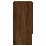 Armoire murale chêne marron 60x31x70 cm bois d'ingénierie – Image 5