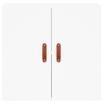 Armoire murale blanc 60x31x60 cm bois d'ingénierie – Image 3