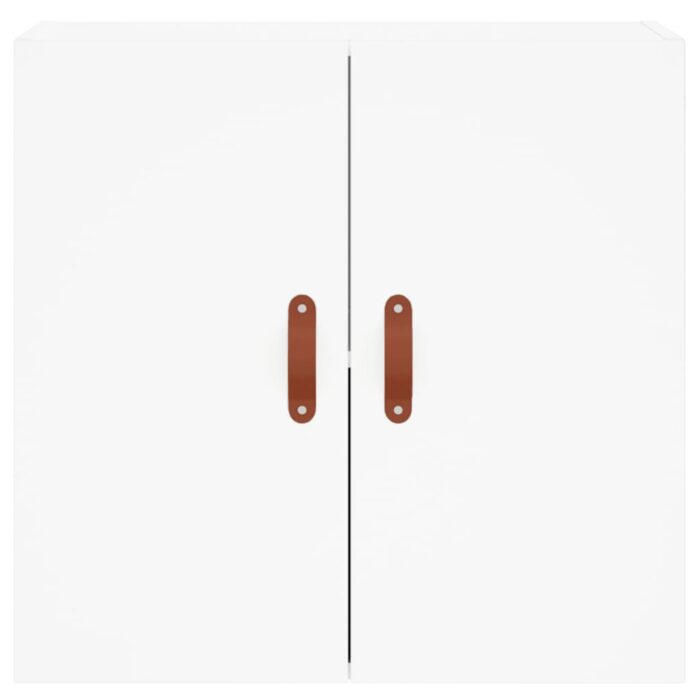 Armoire murale blanc 60x31x60 cm bois d'ingénierie – Image 3