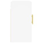 Armoire murale blanc 60x31x60 cm bois d'ingénierie – Image 5