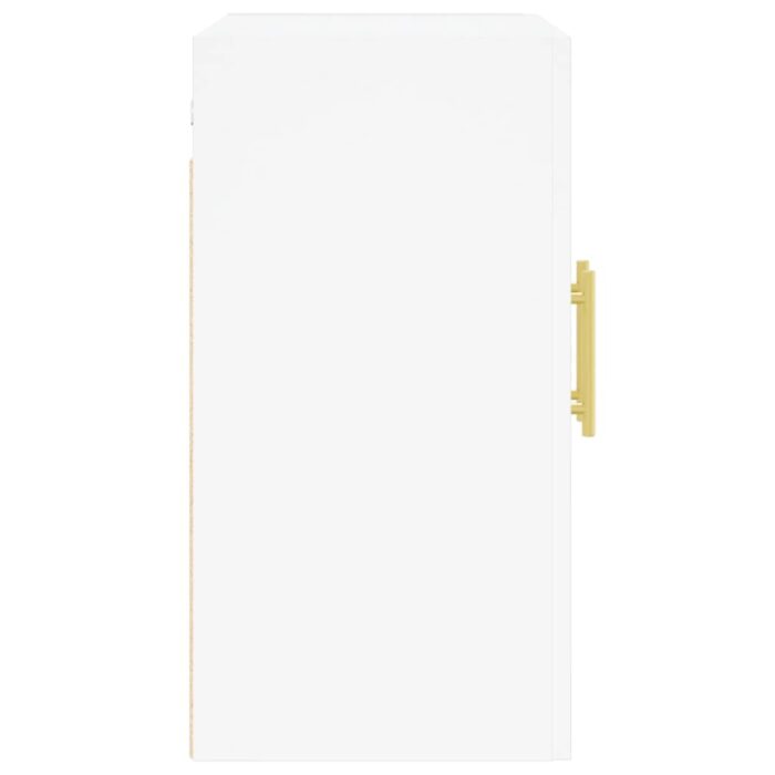 Armoire murale blanc 60x31x60 cm bois d'ingénierie – Image 5