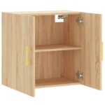 Armoire murale chêne sonoma 60x31x60 cm bois d'ingénierie – Image 4