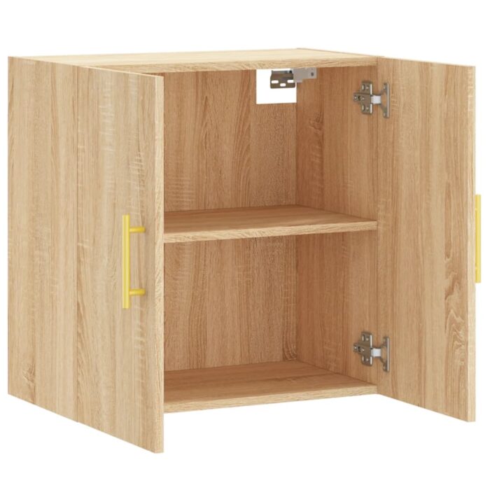 Armoire murale chêne sonoma 60x31x60 cm bois d'ingénierie – Image 4