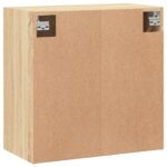 Armoire murale chêne sonoma 60x31x60 cm bois d'ingénierie – Image 6