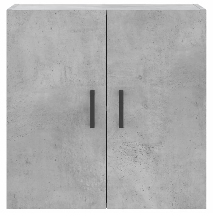 Armoire murale gris béton 60x31x60 cm bois d'ingénierie – Image 3