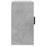 Armoire murale gris béton 60x31x60 cm bois d'ingénierie – Image 5