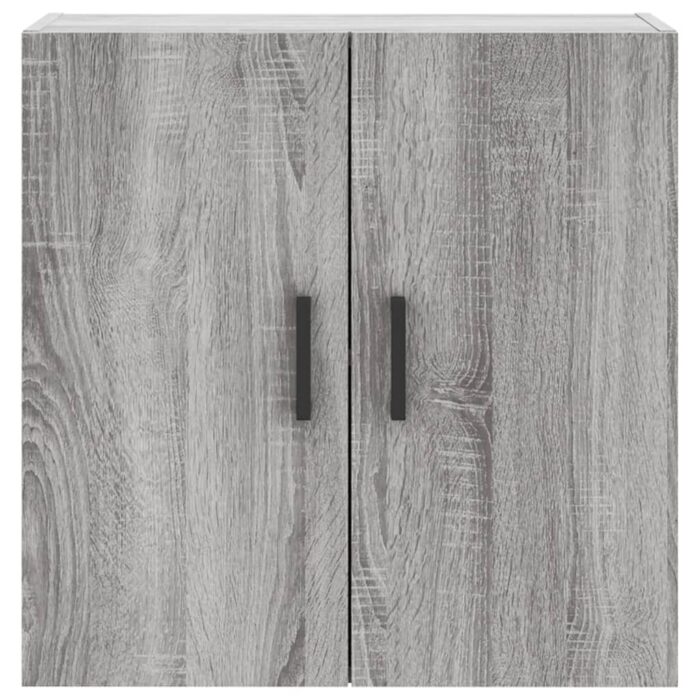 Armoire murale sonoma gris 60x31x60 cm bois d'ingénierie – Image 3