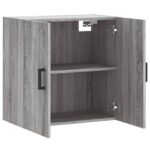 Armoire murale sonoma gris 60x31x60 cm bois d'ingénierie – Image 4