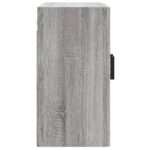 Armoire murale sonoma gris 60x31x60 cm bois d'ingénierie – Image 5