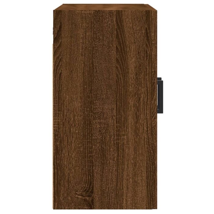 Armoire murale chêne marron 60x31x60 cm bois d'ingénierie – Image 5