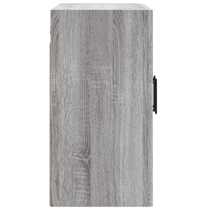 Armoire murale sonoma gris 60x31x60 cm bois d'ingénierie – Image 5