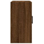 Armoire murale chêne marron 60x31x60 cm bois d'ingénierie – Image 5
