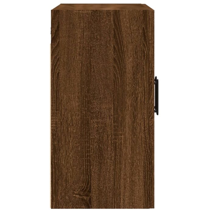 Armoire murale chêne marron 60x31x60 cm bois d'ingénierie – Image 5