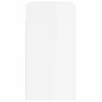 Armoire murale Blanc brillant 60x31x60 cm Bois d'ingénierie – Image 5