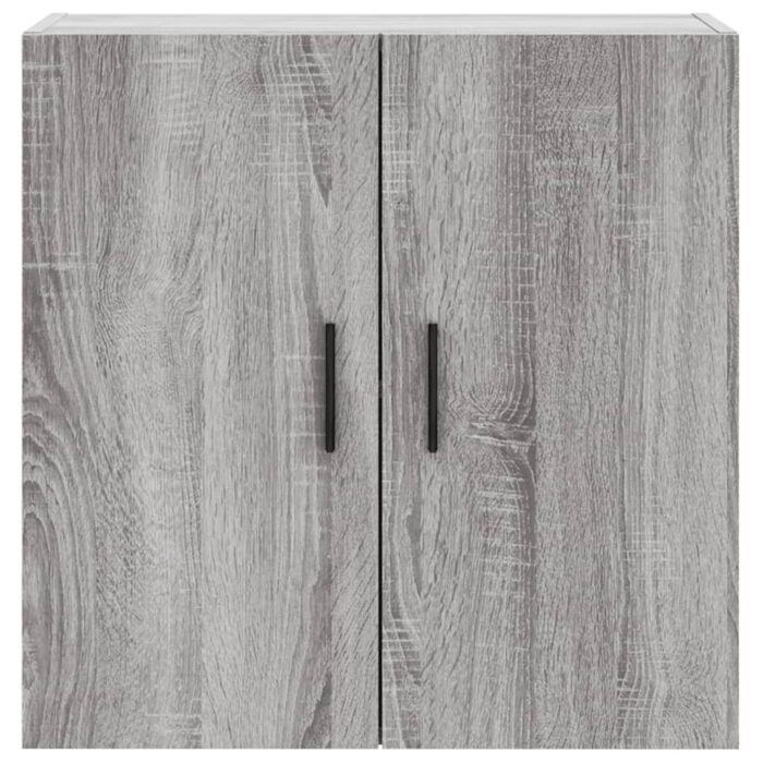 Armoire murale sonoma gris 60x31x60 cm bois d'ingénierie – Image 3