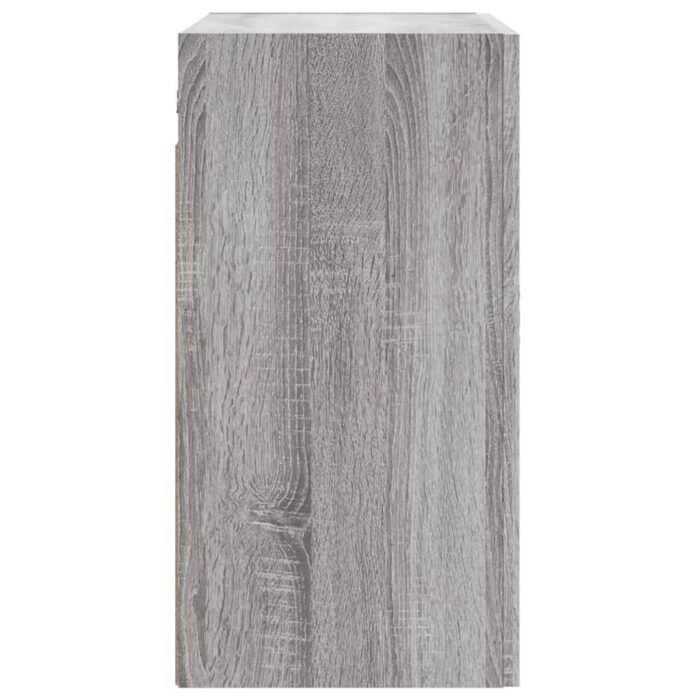 Armoire murale sonoma gris 60x31x60 cm bois d'ingénierie – Image 5