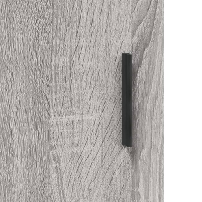 Armoire murale sonoma gris 60x31x60 cm bois d'ingénierie – Image 7