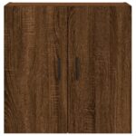 Armoire murale chêne marron 60x31x60 cm bois d'ingénierie – Image 3