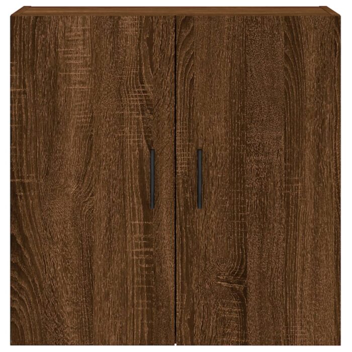 Armoire murale chêne marron 60x31x60 cm bois d'ingénierie – Image 3