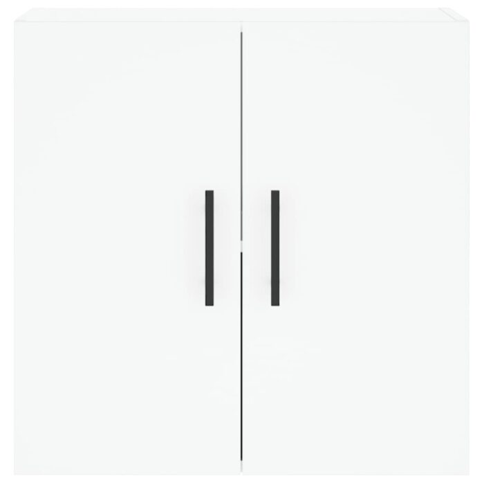 Armoire murale blanc 60x31x60 cm bois d'ingénierie – Image 3