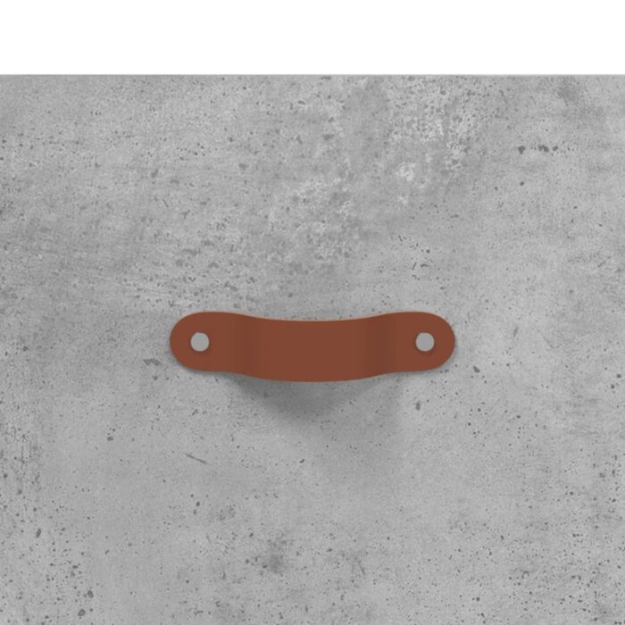 Armoire murale Gris béton 60x36,5x35 cm Bois d'ingénierie – Image 7