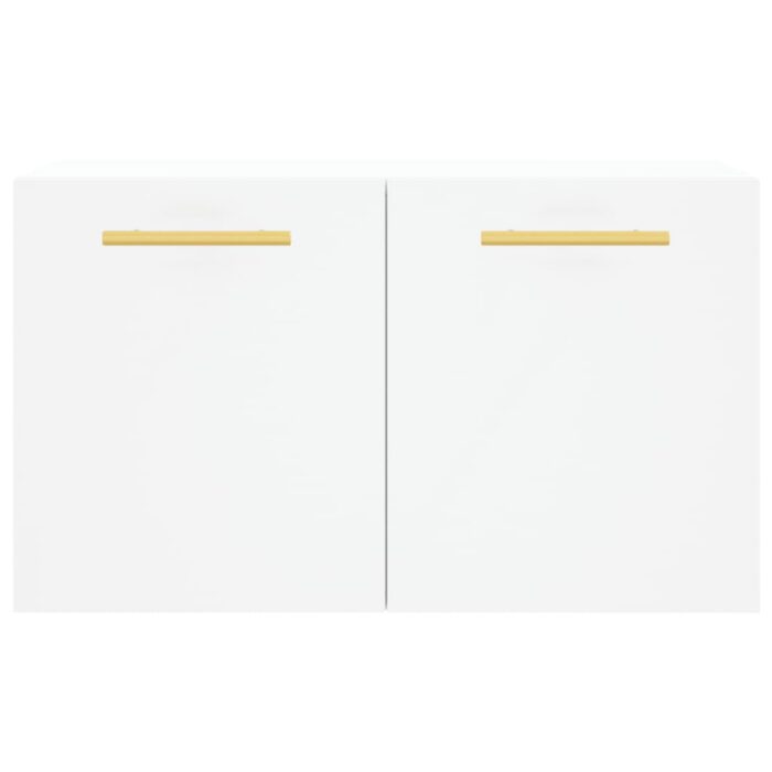 Armoire murale Blanc 60x36,5x35 cm Bois d'ingénierie – Image 3