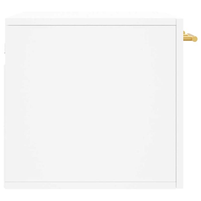 Armoire murale Blanc 60x36,5x35 cm Bois d'ingénierie – Image 5